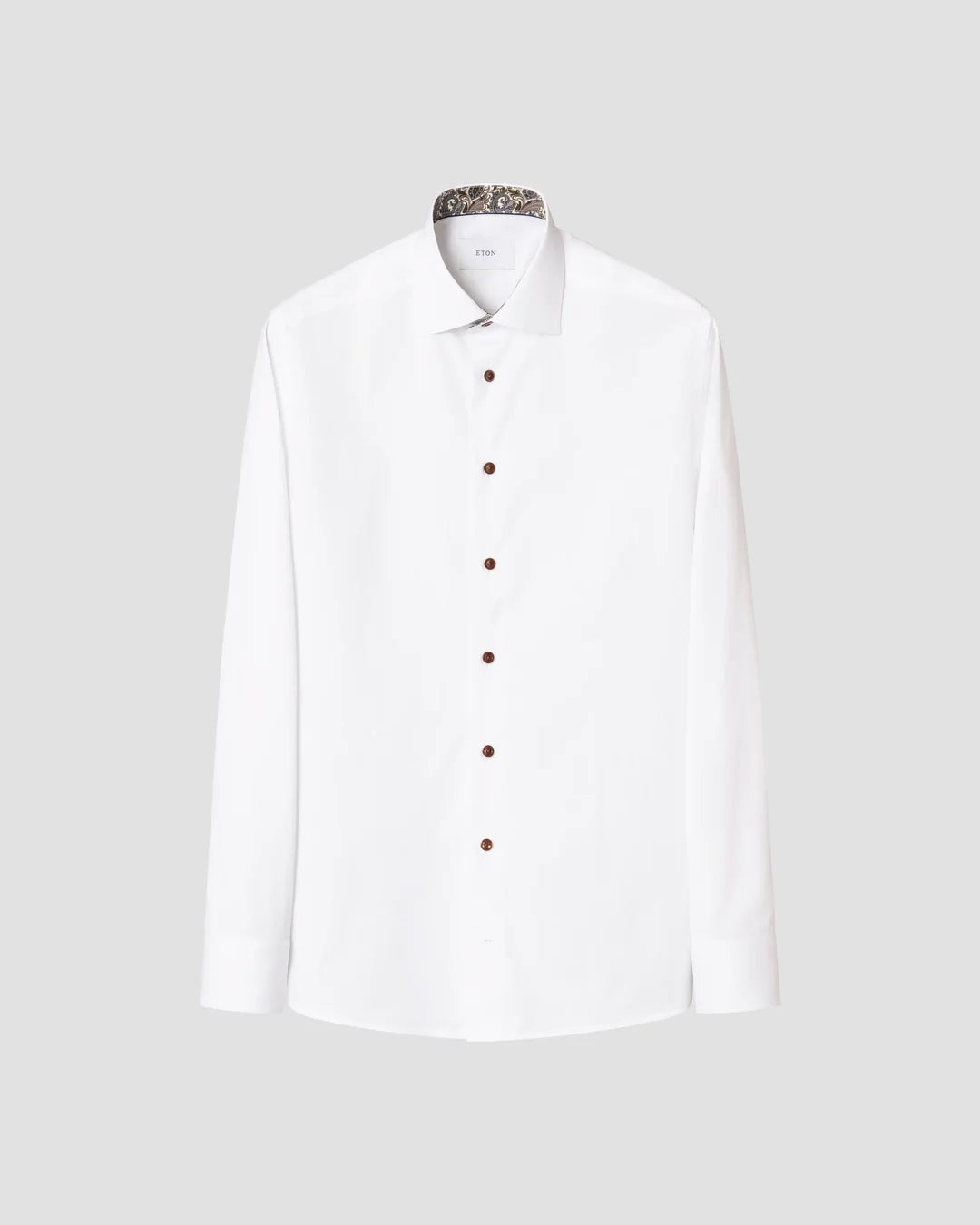 Eton Paisley Effect Signature Twill Shirt