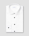Eton Signature Twill Shirt with Black Details