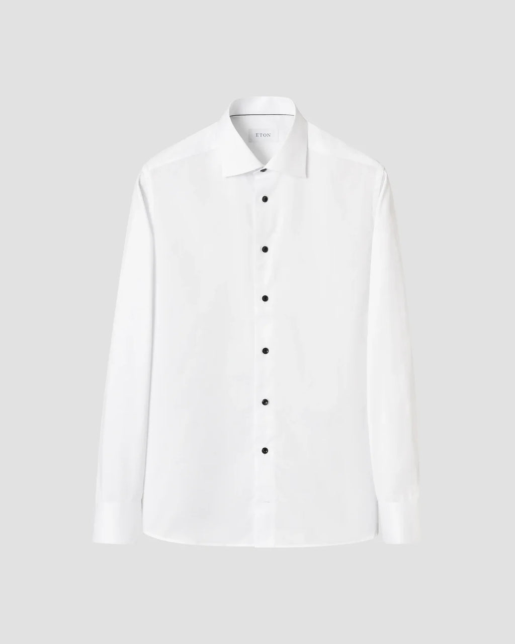 Eton Signature Twill Shirt with Black Details