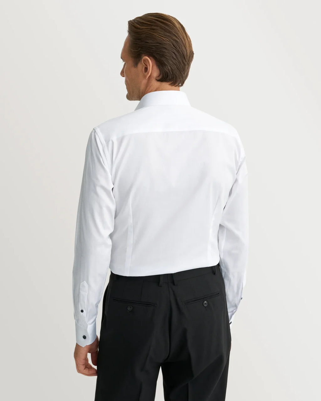 Eton Signature Twill Shirt with Black Details