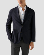 Eton Signature Twill Shirt with Light Blue Details
