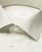Eton Micro Print Fine Twill Shirt