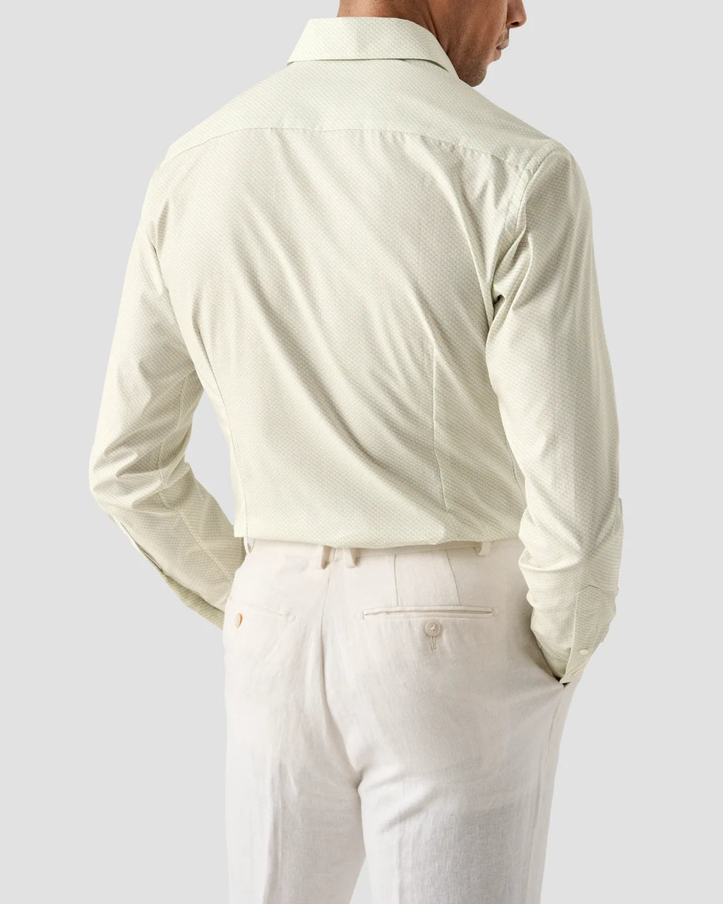 Eton Micro Print Fine Twill Shirt