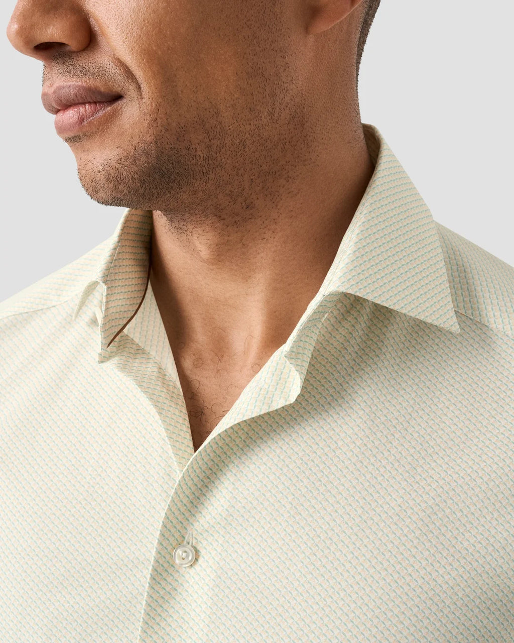 Eton Micro Print Fine Twill Shirt